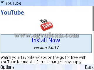Installing the latest Youtube mobile app version